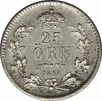 25 Öre reverse