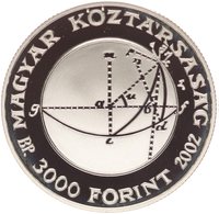 3000 Forint obverse