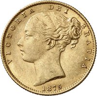1 Sovereign obverse