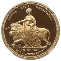 5 Sovereigns reverse