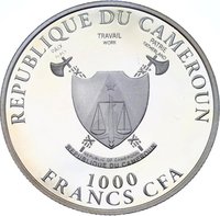 1000 Francs CFA obverse