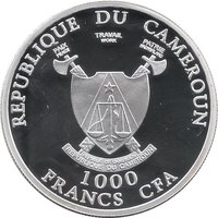 1000 Francs CFA obverse