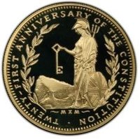 5 Sovereigns reverse