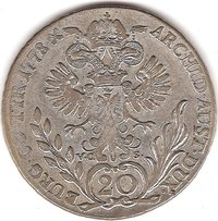 20 Kreuzers reverse