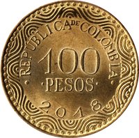 100 Pesos obverse
