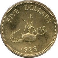 5 Dollars reverse