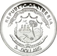 5 Dollars obverse