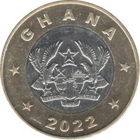1 Cedi obverse