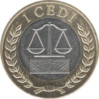 1 Cedi reverse