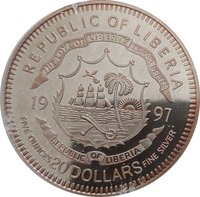 20 Dollars obverse