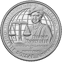 ¼ Dollar reverse