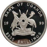 2000 Shillings obverse