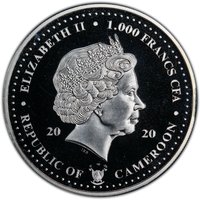 1000 Francs CFA obverse