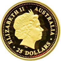 25 Dollars obverse