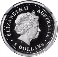 5 Dollars obverse