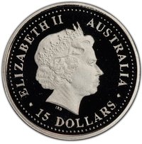 15 Dollars obverse
