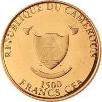 1500 Francs CFA obverse