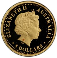 5 Dollars obverse