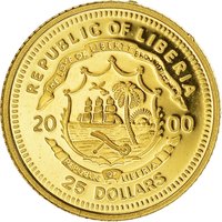 25 Dollars obverse