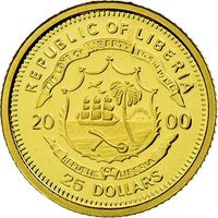 25 Dollars obverse