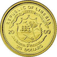 25 Dollars obverse