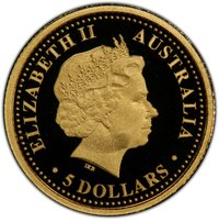5 Dollars obverse