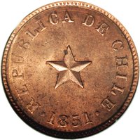 ½ Centavo obverse