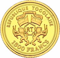 1500 Francs CFA obverse