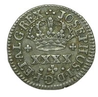 ½ Tostão obverse