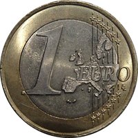 1 Euro reverse