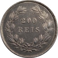 200 Réis reverse