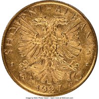 10 Franga Ari obverse