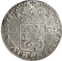3 Gulden obverse