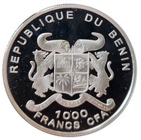 1000 Francs CFA obverse