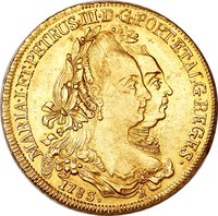 6400 Réis obverse