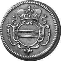 1 Heller obverse