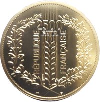 2500 Euro obverse