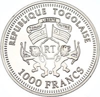 1000 Francs CFA obverse