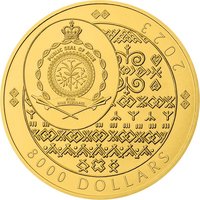 8000 Dollars obverse