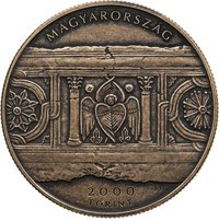 2000 Forint obverse