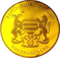5000 Francs CFA obverse