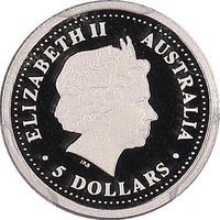 5 Dollars obverse