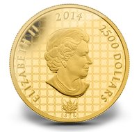 2500 Dollars obverse