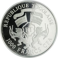 1000 Francs CFA obverse