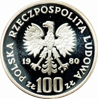 100 Zlotys obverse