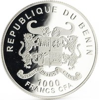 1000 Francs CFA obverse