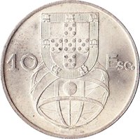 10 Escudos reverse