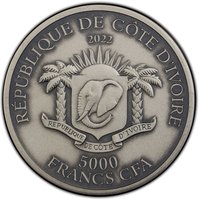 5000 Francs CFA obverse