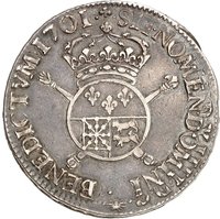 1 Silver Ecu reverse