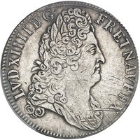 1 Silver Ecu obverse